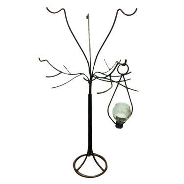Hanging Iron Teardrop Tree