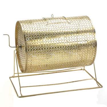 Brass Raffle Drum