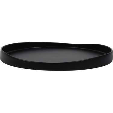 Lucca Black Tray 12.75"