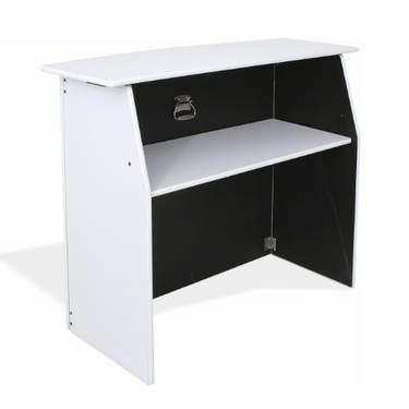 6' White Laminate Bar