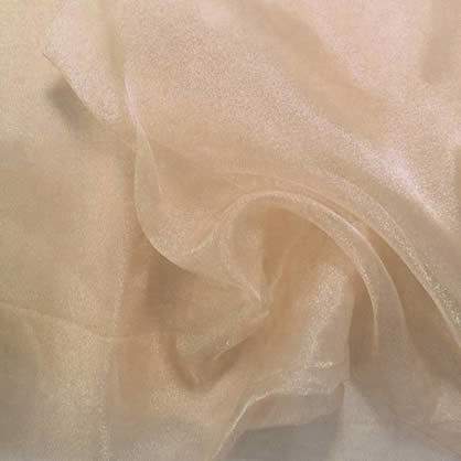 Champagne Sheer Organza Table Linen