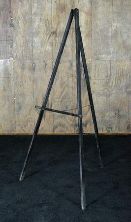 Easel Black Wood