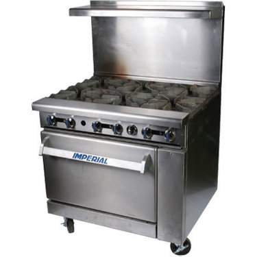 6 Burner Range with Standard Oven Propane