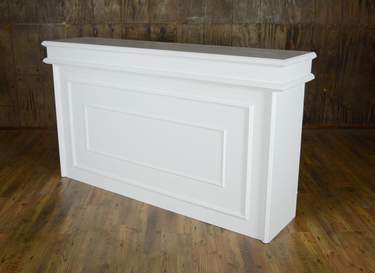 White Facade Bar 6'