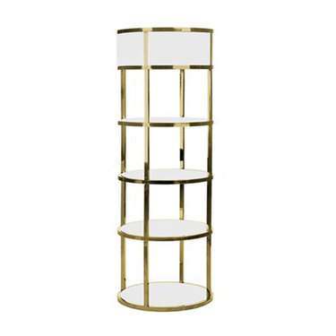 Grand Gold and White Bar Back