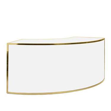 Avenue Arc Gold and White Bar