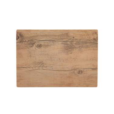 14"x10" Wood Pattern Melamine Tray