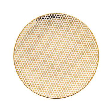 Dottie Gold China 7.5" Salad Plate