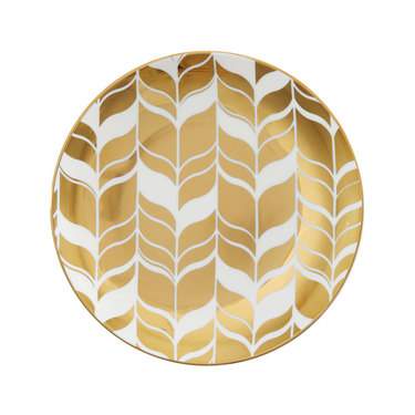 Farrah Gold China 7.5" Salad Plate