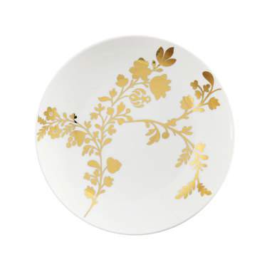 Tabitha Gold China 7.5" Salad Plate