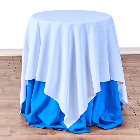 Lamour Fuchsia 54" Square with 24" round (30" H) Tables
